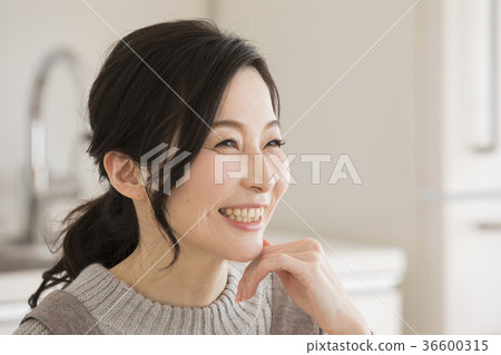 Middle-aged female 36600315