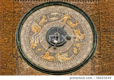 Cremona gothic dome tower calendar 36603649