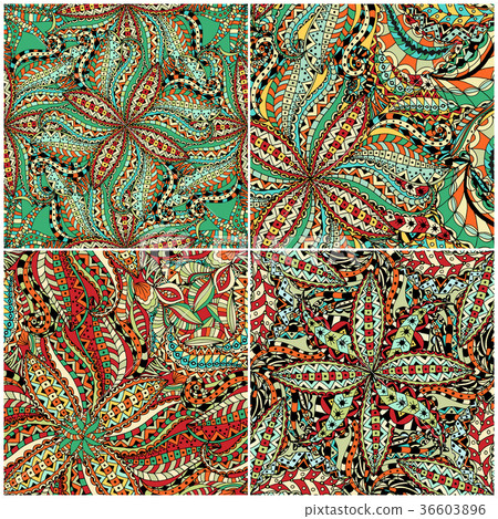 Luxury oriental tile seamless pattern. 36603896