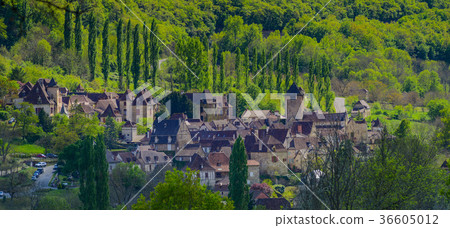Beautiful french village chateau limargue autoire 36605012
