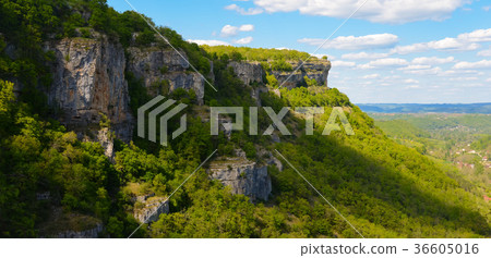 Beautiful french village chateau limargue autoire 36605016