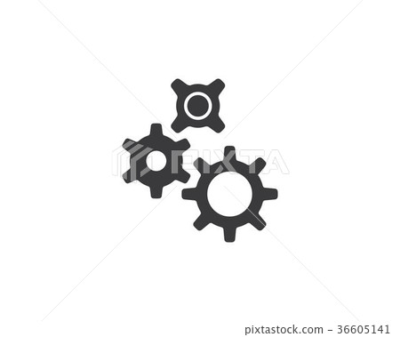 Gear Logo Template vector icon 36605141
