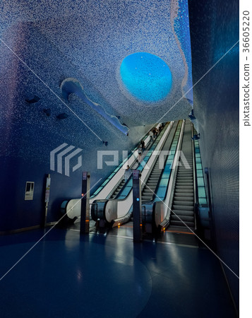 Toledo Station, Naples Metro, Italy / Naples-Toledo Metro Station 36605220