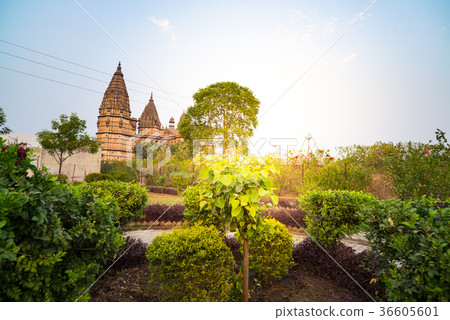 Cenotaphs at Orchha, Madhya Pradesh India Cenotaphs at Orchha, Madhya Pradesh India 36605601