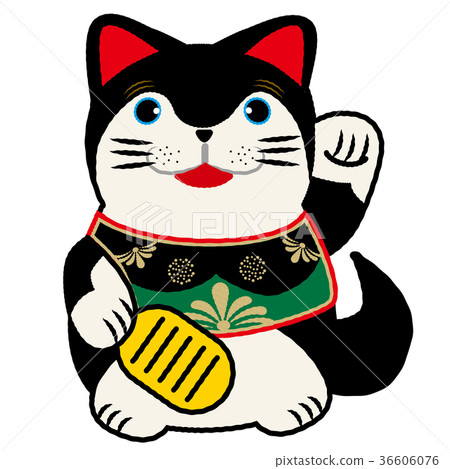 Illustration of a dog-shaped dog Hariko in black and white | Lucky Dog | Material for New Year's cards Illustration of a dog-shaped dog Hariko in black and white | Lucky Dog | Material for New Year's cards 36606076