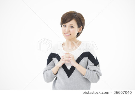 女性年輕女性畫象 36607040
