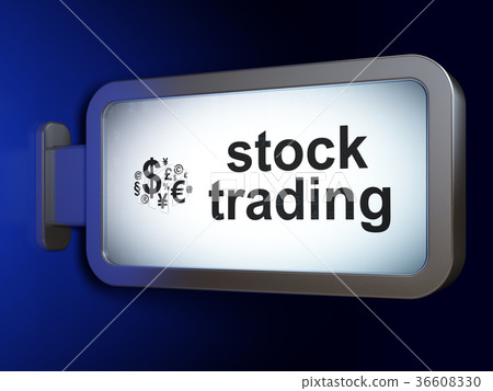 Finance concept: Stock Trading and Finance Symbol Finance concept: Stock Trading and Finance Symbol 36608330