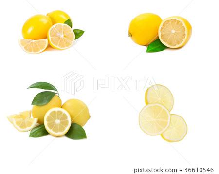 Lemon isolated on white background Lemon isolated on white background 36610546