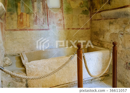 Frescos in the Saint Nicholas church in Demre, Tu 36611057