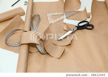 work seamstress making paper patterns 36612443