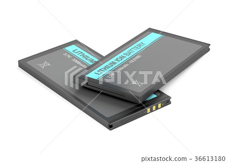 Two Li-ion batteries 36613180