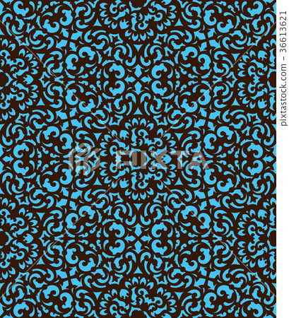 Vector damask seamless pattern Vector damask seamless pattern 36613621