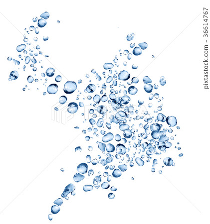Abstract Water Drops 36614767