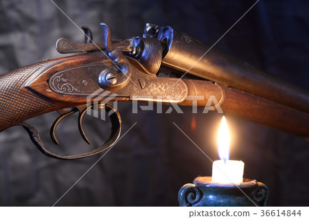 Old Hunting Shotgun Old Hunting Shotgun 36614844