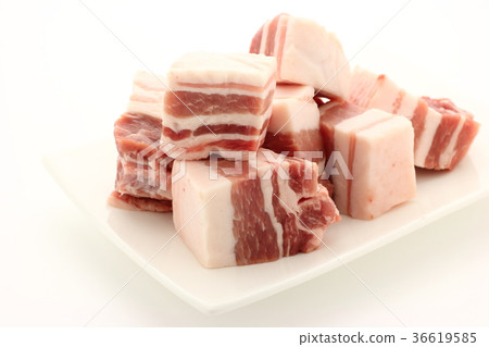 Pork meat rose meat 36619585