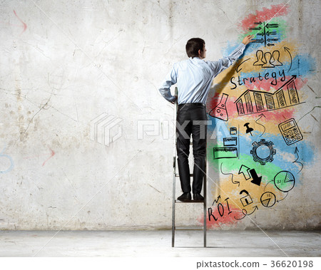 His bright strategy plan His bright strategy plan 36620198
