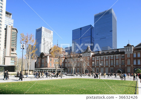 東京站前的風景 東京站前的風景 36632426