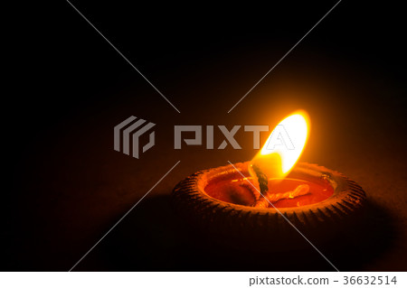 candlelight in Loy Krathong Festival Thailand 36632514