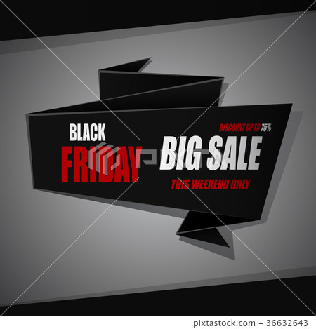 Black Friday big sale banner Black Friday big sale banner 36632643