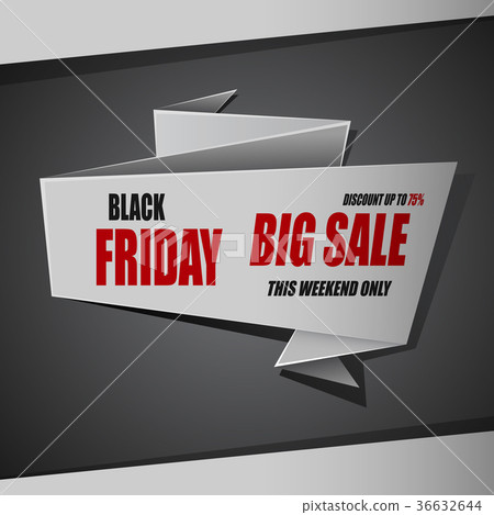 Black Friday big sale banner Black Friday big sale banner 36632644