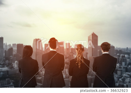 Global business team 36632923