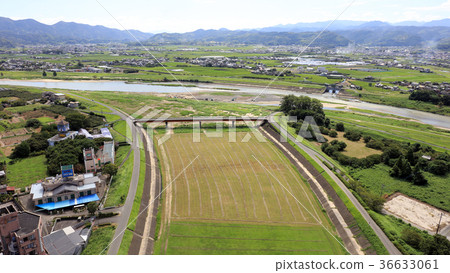 鳥瞰圖2017年8月31日_在北九州大雨以後的築後川 鳥瞰圖2017年8月31日_在北九州大雨以後的築後川 36633061