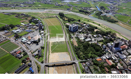 鳥瞰圖2017年8月31日_在北九州大雨以後的築後川 36633066