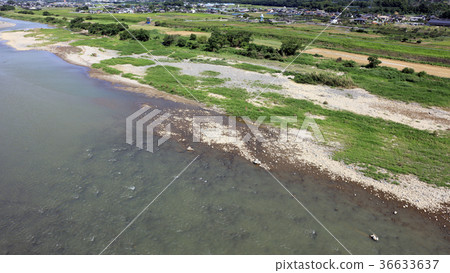 鳥瞰圖2017年9月2日_北京九州大雨後的築後川 36633637