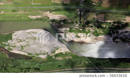 鳥瞰圖2017年9月2日_北京九州大雨後的築後川 36633638