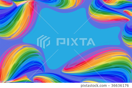 Rainbow background 36636176