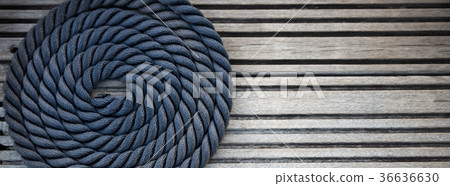 Nautical mooring rope 36636630