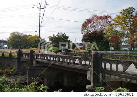 Bridge in Konosu City Bridge in Konosu City 36636691