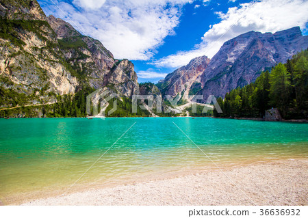 Braies lake in South Tyrol 36636932