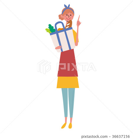 Woman illustration 36637156