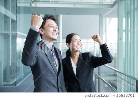 Businessman Business Woman 36638701