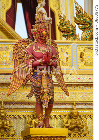 Garuda sculpture, the god in Thai literature Garuda sculpture, the god in Thai literature 36638775