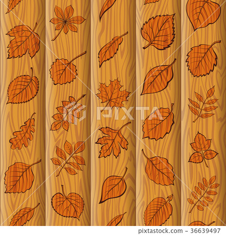 Leaves, Seamless 36639497