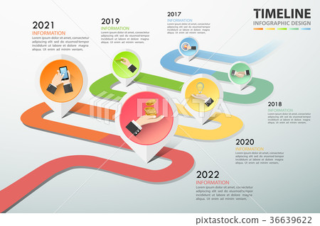 Timeline business concept infographic Timeline business concept infographic 36639622
