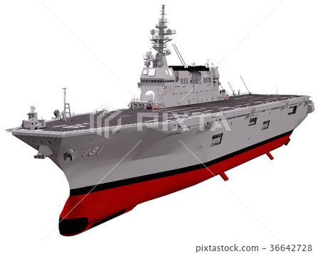 Helicopter carrier ☆ Hyuga escort ship 36642728