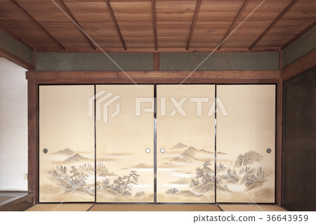 Japanese-style room with chopsticks 36643959