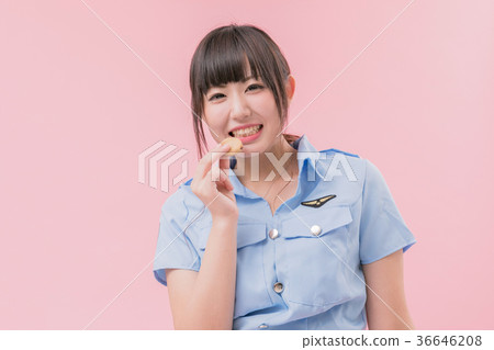 Female cop cosplay snack 36646208
