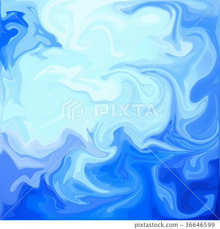 Blue Digital Acrylic Color Swirl Blue Digital Acrylic Color Swirl 36646599
