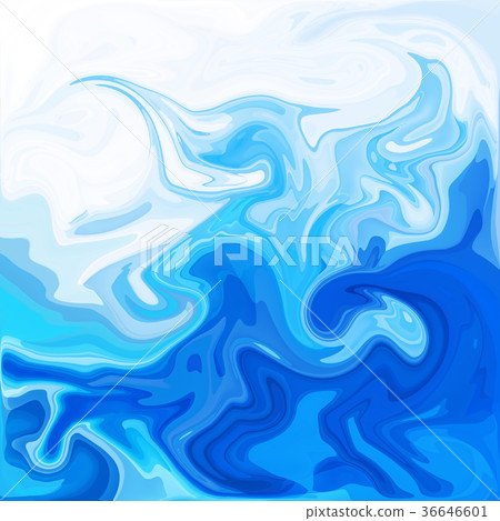 Blue Digital Acrylic Color Swirl Blue Digital Acrylic Color Swirl 36646601