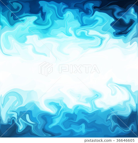 Blue Digital Acrylic Color Swirl Blue Digital Acrylic Color Swirl 36646605