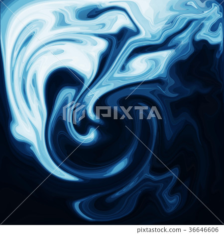 Blue Digital Acrylic Color Swirl Blue Digital Acrylic Color Swirl 36646606