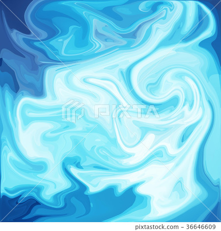 Blue Digital Acrylic Color Swirl Blue Digital Acrylic Color Swirl 36646609