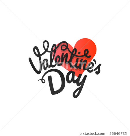 Happy valentines day greeting card Happy valentines day greeting card 36646785