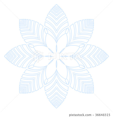 Snowflake pattern. Winter design element. Snowflake pattern. Winter design element. 36648315