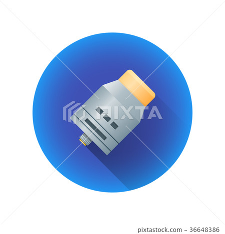 vector vaporizer atomizer device illustration. 36648386