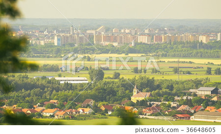 Gyor Spring Cityscape Gyor Spring Cityscape 36648605